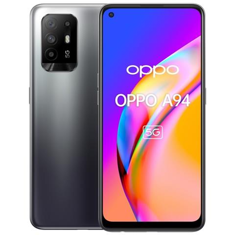 OPPO A94 128 GB 5G Dual Sim Display 6.43'' Full HD+ Slot Micro SD Fotocamera 48 Mpx Android Nero