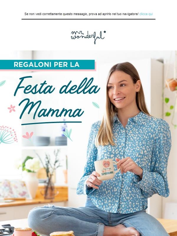 Ciao: ancora senza regalo per LA MAMMA? 💝