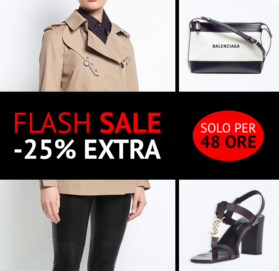 FLASH SALE: -25% EXTRA CON IL CODICE F25 >>