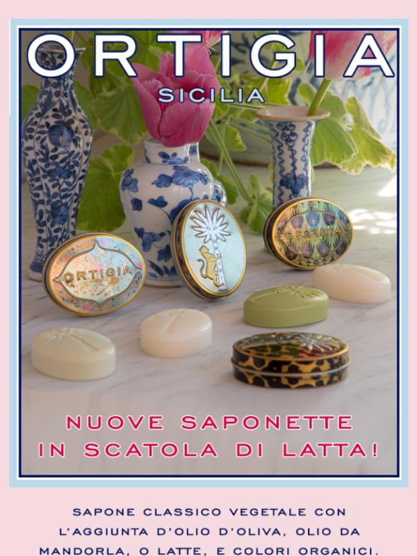 Nuove saponette in scatola di latta... Ambra Nera, Bergamotto, Fico d'India & Florio! 🐆🌴🐆