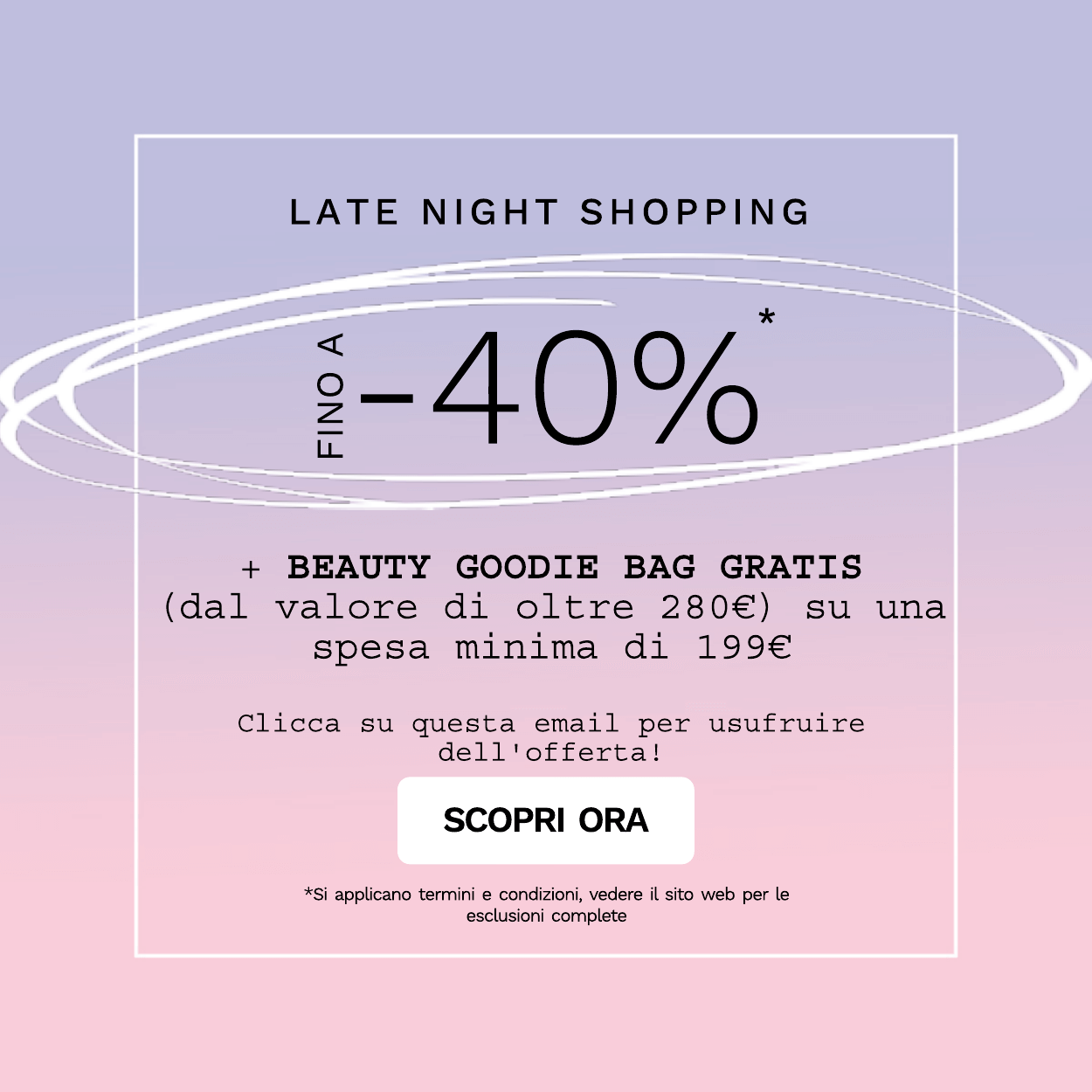 late night shopping