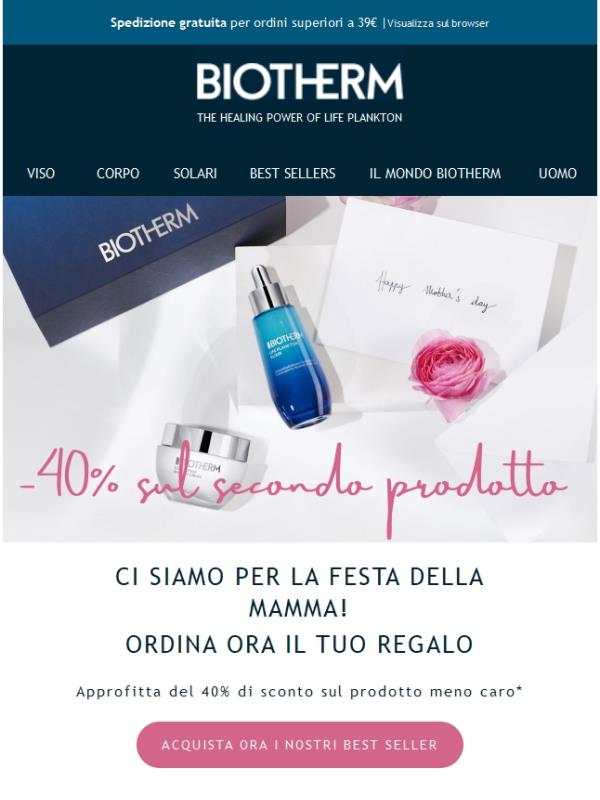 Festa della mamma: non lasciarti scappare le nostre offerte!