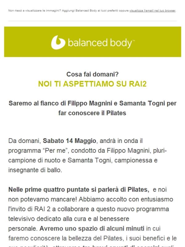 Che cosa fai domani? Ti aspettiamo in TV, su RAI2