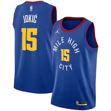 Denver Nuggets Jordan Statement Swingman Jersey - Nikola Jokic - Mens