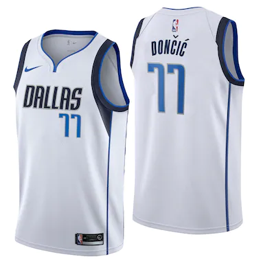 Dallas Mavericks Nike Association Swingman Jersey - Luka Doncic - Mens