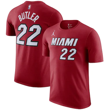 Maglietta Miami Heat Jordan con nome e numero - Uomo - Jimmy Butler - Uomo