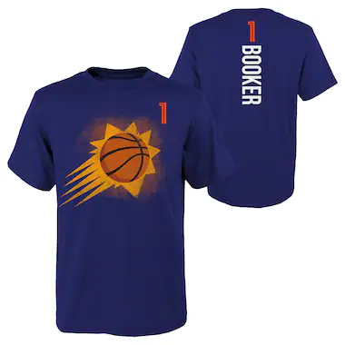 Maglietta con nome e numero Phoenix Suns - Devin Booker - Uomo