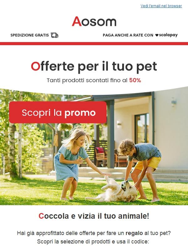🐾Qua la zampa! Fai un regalo al tuo pet
