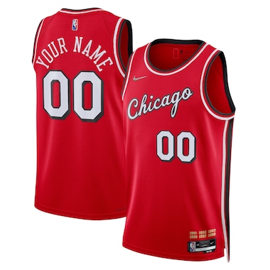 Chicago Bulls Nike City Edition Swingman Jersey - Personalizzata - Uomo