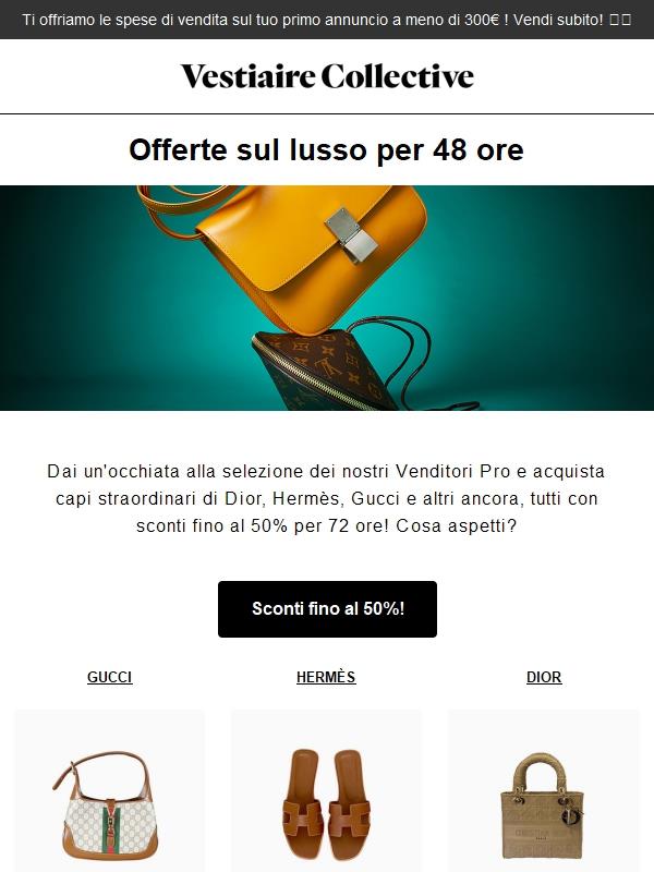 Vestiaire Collective: Offerte lusso 48h | Jekoo