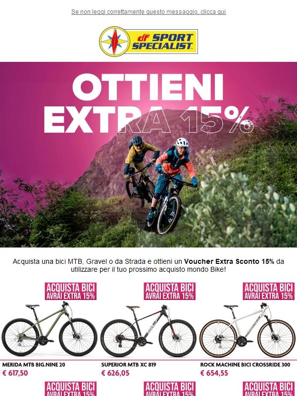 Offerte, sconti e coupon DF Sport Specialist direttamente dalle newsletter  | Jekoo