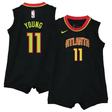 Maglia Atlanta Hawks Nike Icon Replica Tutina - Trae Young - Neonato