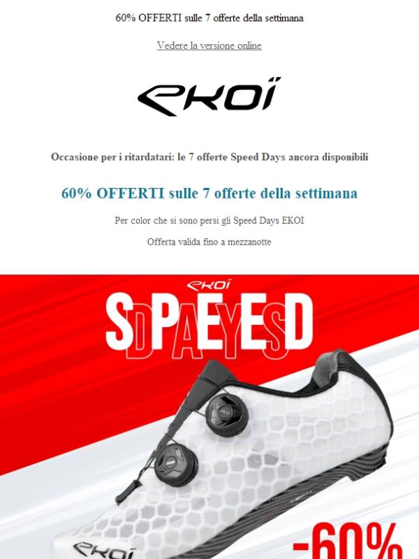 Occasione per i ritardatari: le 7 offerte Speed Days ancora disponibili