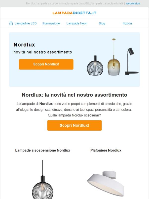 Nordlux: la novità nel nostro assortimento