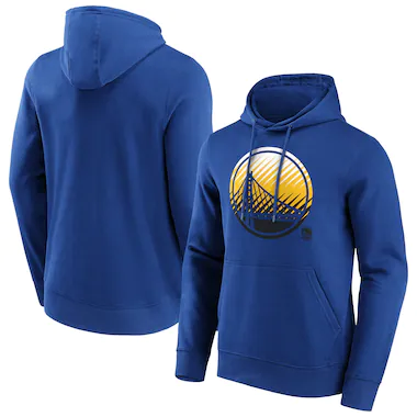 Felpa con cappuccio con logo Fade Graphic di Golden State Warriors - Uomo