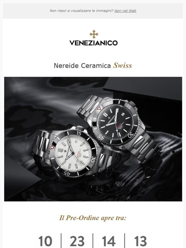 Nuovo Nereide Ceramica 🇨🇭 ... in bianco e nero