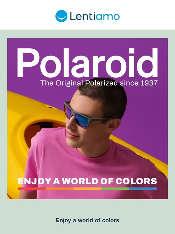 Lentiamo: Occhiali da sole Polaroid: Enjoy a world of colors | Jekoo