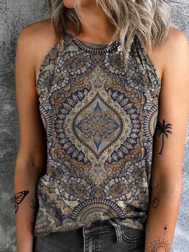 Loose Vintage Ethnic Tanks & ...