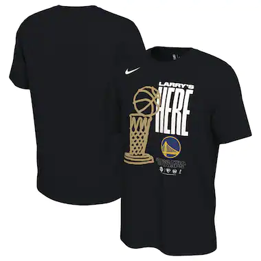 Maglietta Golden State Warriors Nike NBA Finals 2022 Celebration Trophy - Uomo