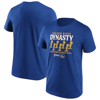 Golden State Warriors Fanatics Branded NBA Champions 21-22 Dynasty Graphic T-Shirt - Mens