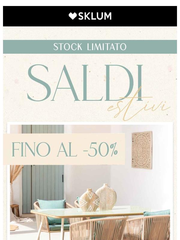 Sono arrivati! 💥 Saldi estivi!