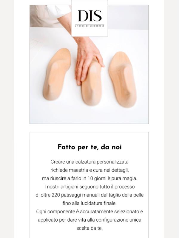 Fatto per te, da noi