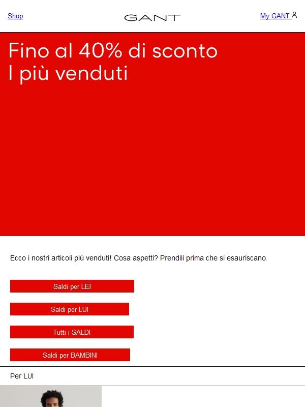 I più venduti - Fino a -40%