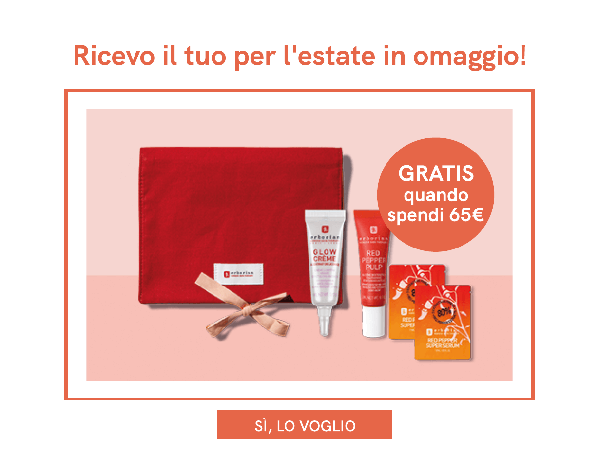 Set in omaggio quando spendi 65€