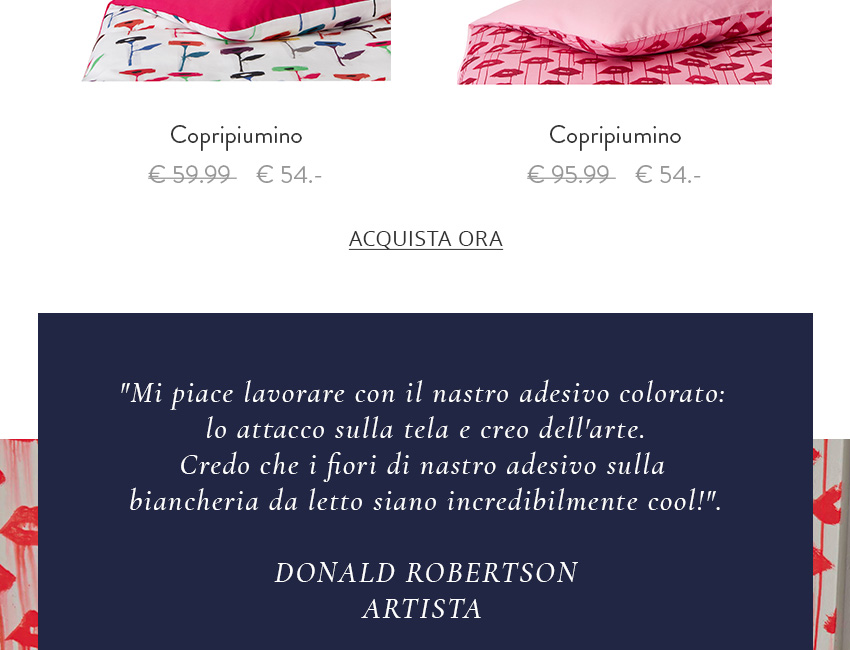 Donald Robertson x Westwing Collection