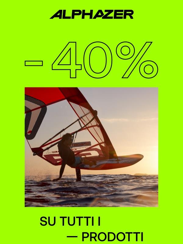 L'offerta che stavi aspettando... Fino al 40% di sconto!