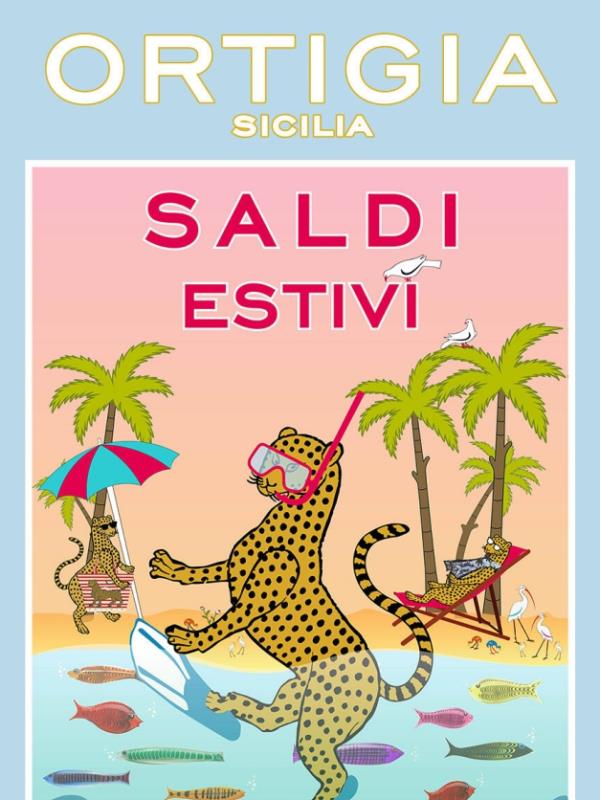Saldi Estivi Ortigia! 🌞🌴🐆