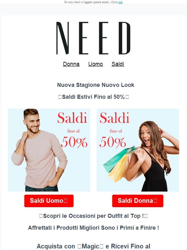 🔥 Saldi Estivi 50% 🔥  Scarpe, Borse e Accessori Uomo / Donna