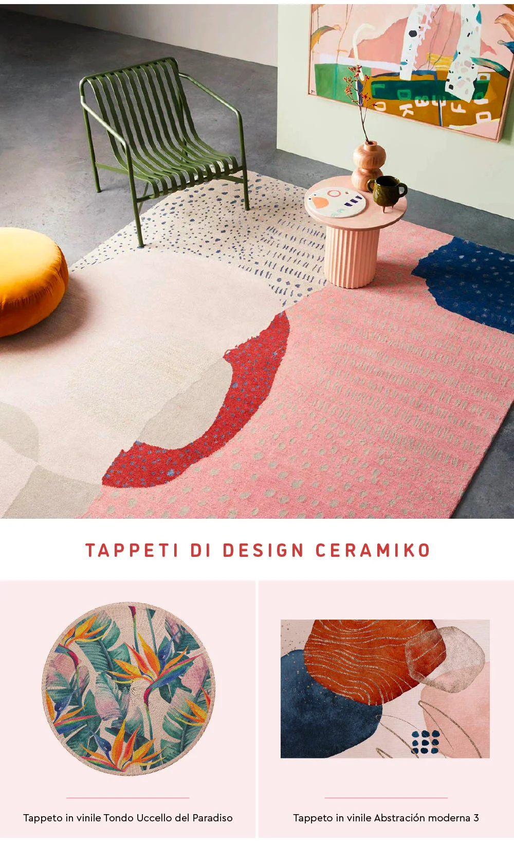 Tappeti di Design Ceramiko