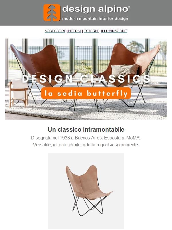 Conosci la sedia Butterfly?