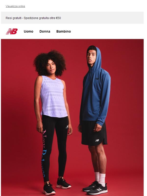 Fino al 40% di sconto sulla collezione running