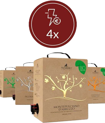  Promo Selezione 4x Bag-in-Box 5 Litri