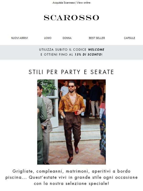 È il momento dei party estivi