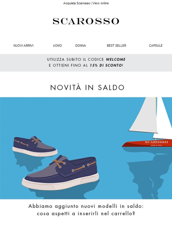 Hai già scoperto i nuovi articoli in saldo?