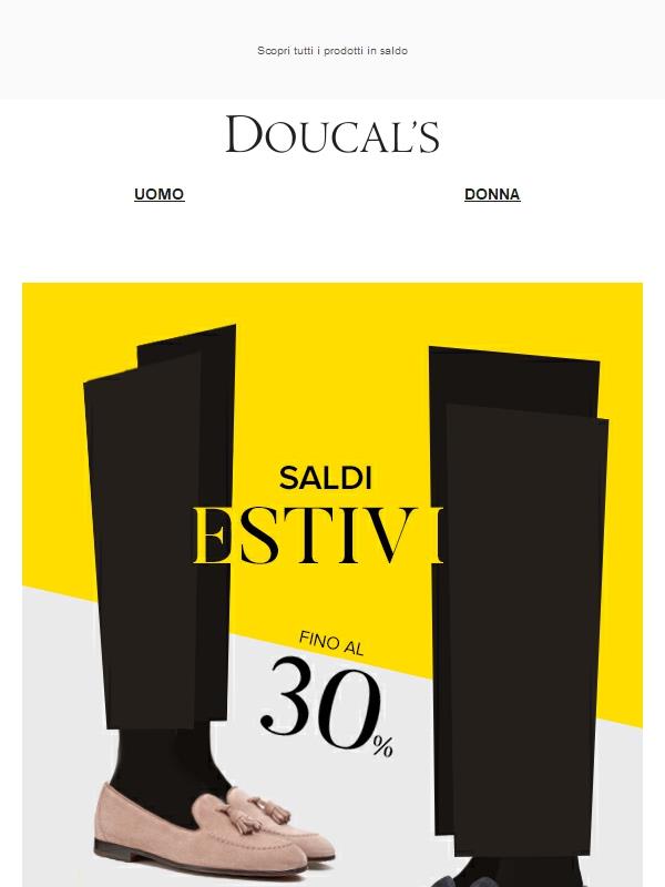 Saldi Estivi - fino al 30%