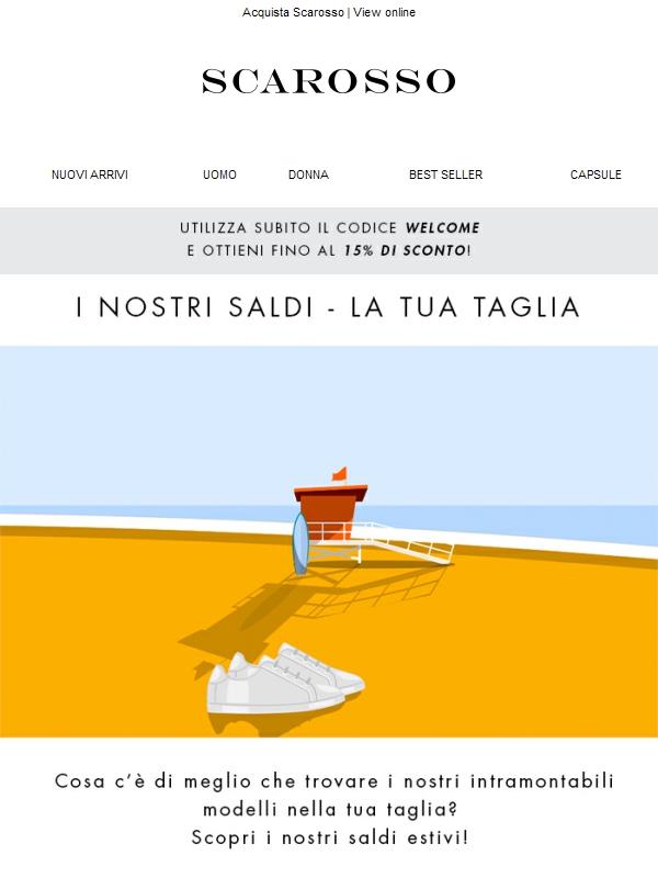 Trova subito la tua taglia: sconti fino al 50%
