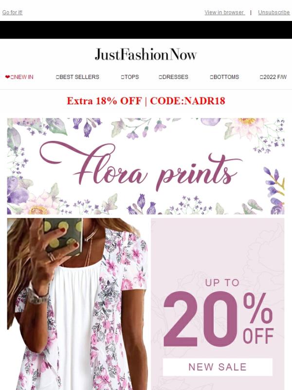 The popular style sales are on——up to 50% off