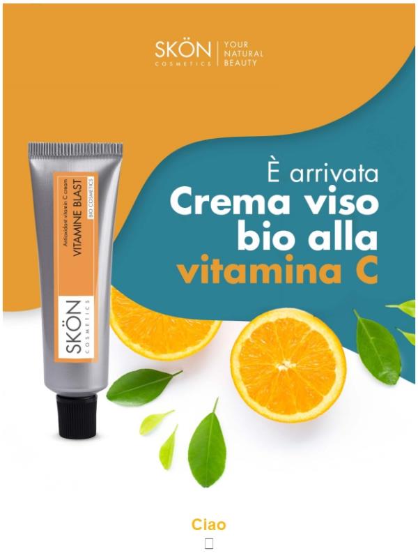 NOVITÀ ⚡️ È arrivata la nuova crema Skön! 🎉