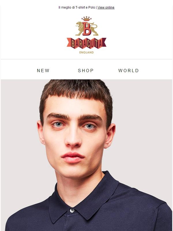 Lo stile impeccabile di Baracuta