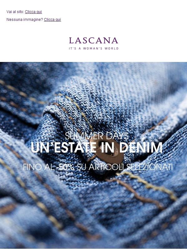 UN'ESTATE IN DENIM 👖  Fino al -50% su articoli selezionati