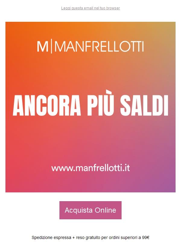 Ancora più Saldi! 😍