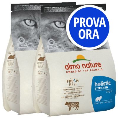 Provalo! Almo Nature Holistic Sterilised 2 x 2 kg