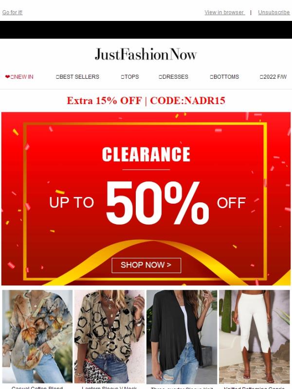 Fabulous!Exclusive C.l.earance Day Sale, UP TO 50% OFF!