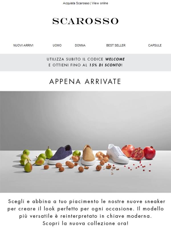 Scopri le nostre nuove sneaker