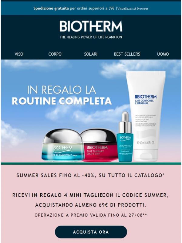 L'estate di Biotherm è piena di sorprese!