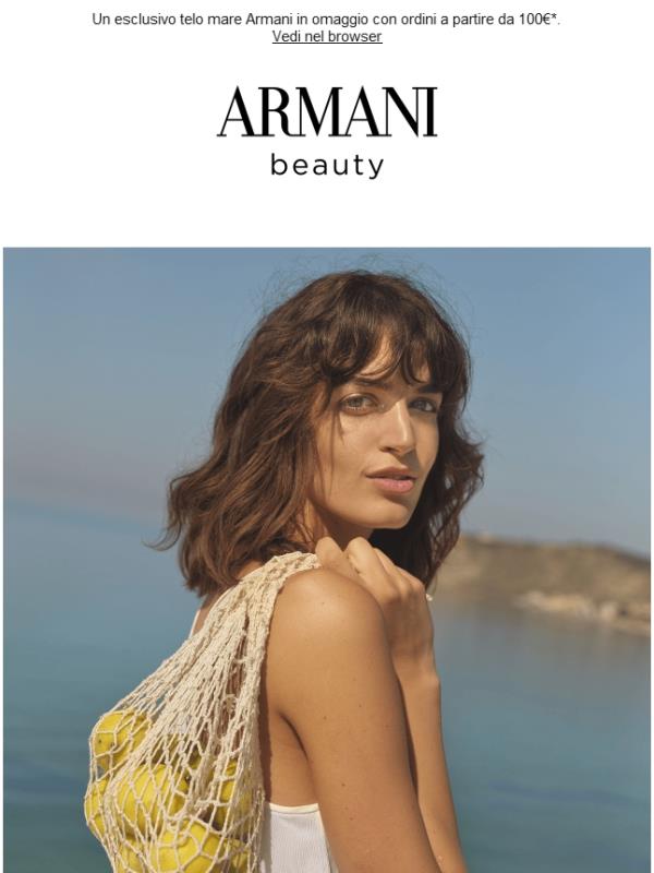 Una fuga estiva con Armani beauty